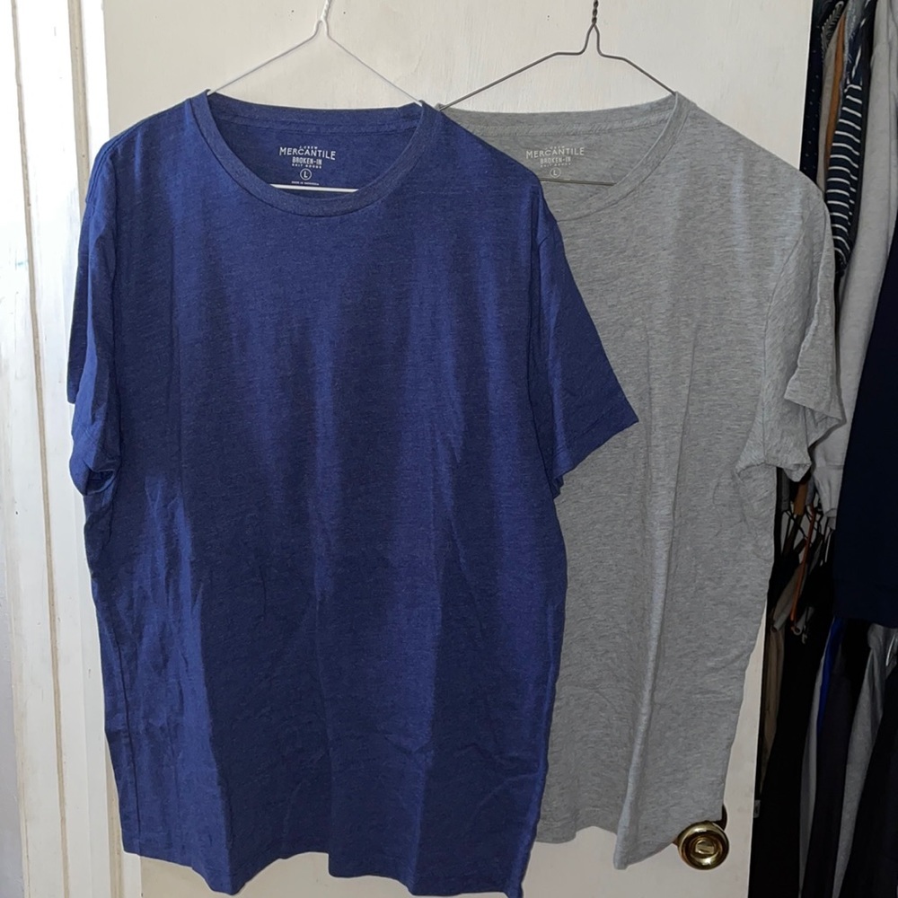 Size Large J. Crew Mercantile shirts